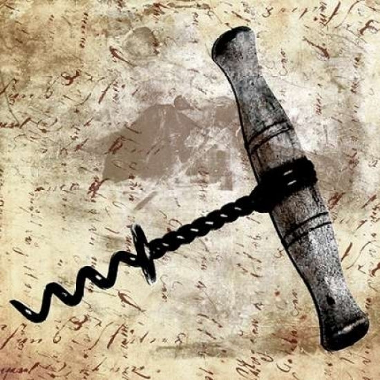 Cork screw Poster Print by Jace Grey-VARPDXJGSQ102B Image 1