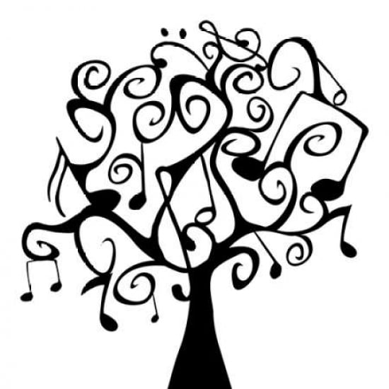 Musical Tree Poster Print by Jace Grey-VARPDXJGSQ166A Image 1