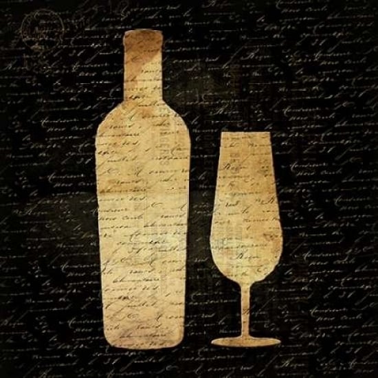 Wine Shadows C2 Poster Print by Jace Grey-VARPDXJGSQ155C2 Image 1