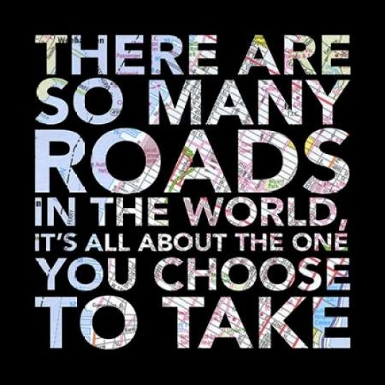 Many Roads Poster Print by Jace Grey-VARPDXJGSQ183B Image 1