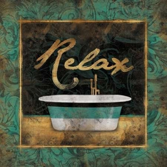 Relax Bordered Poster Print by Jace Grey-VARPDXJGSQ208B2 Image 1