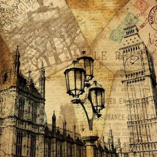 London 4 Poster Print by Jace Grey-VARPDXJGSQ218F Image 2