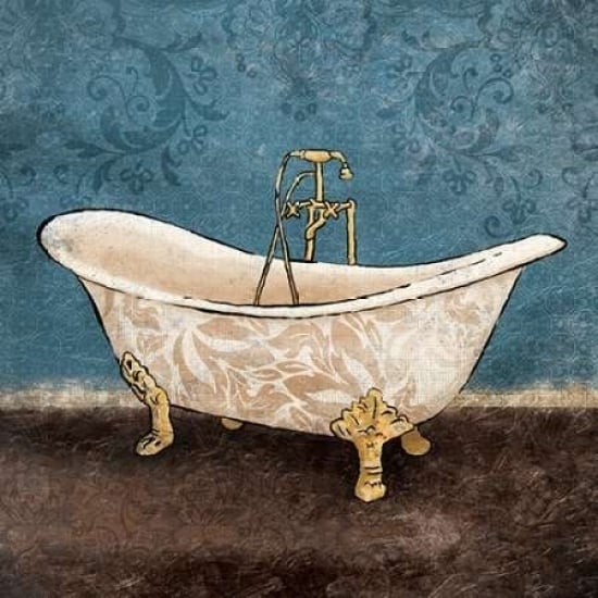 Floral Bath 1 Poster Print by Jace Grey-VARPDXJGSQ309A Image 2