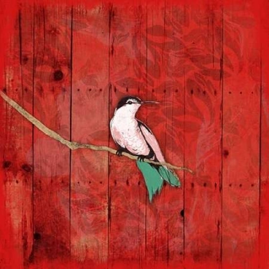 Red Hue Bird 1 Poster Print by Jace Grey-VARPDXJGSQ312A Image 1