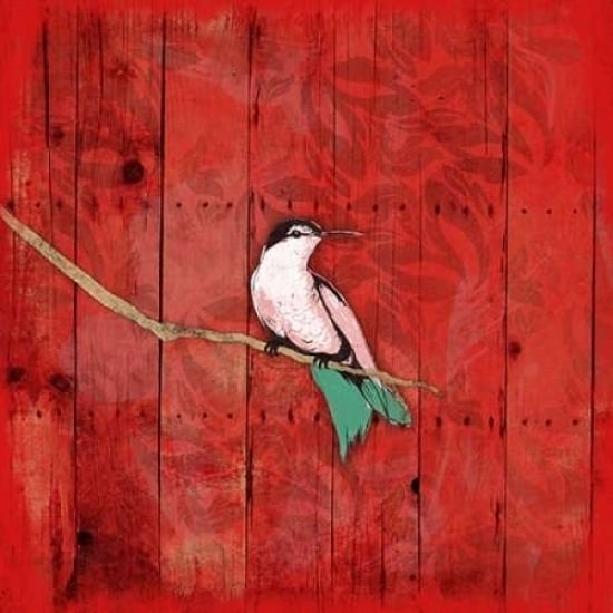 Red Hue Bird 1 Poster Print by Jace Grey-VARPDXJGSQ312A Image 2