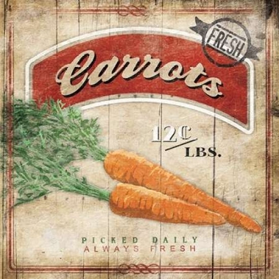 Carrots Poster Print by Jace Grey-VARPDXJGSQ320E Image 1