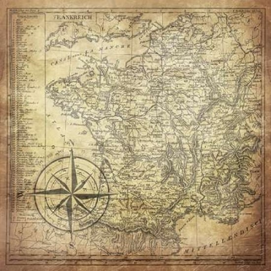 Frankreich Poster Print by Jace Grey-VARPDXJGSQ325A Image 1