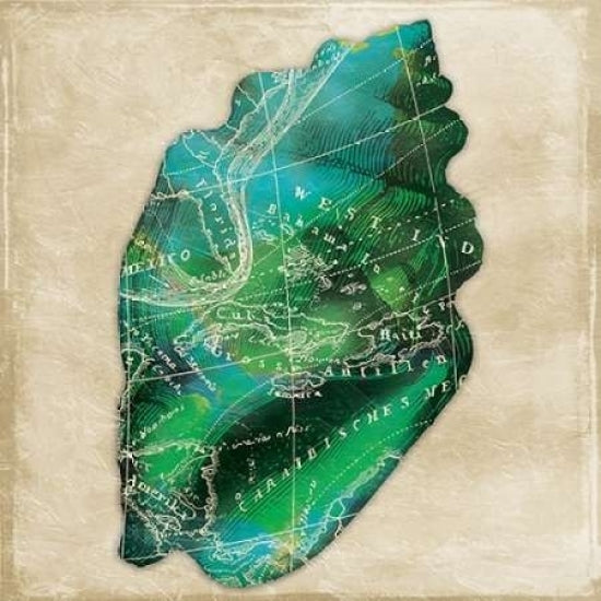 Map Shell Poster Print by Jace Grey-VARPDXJGSQ368B Image 1