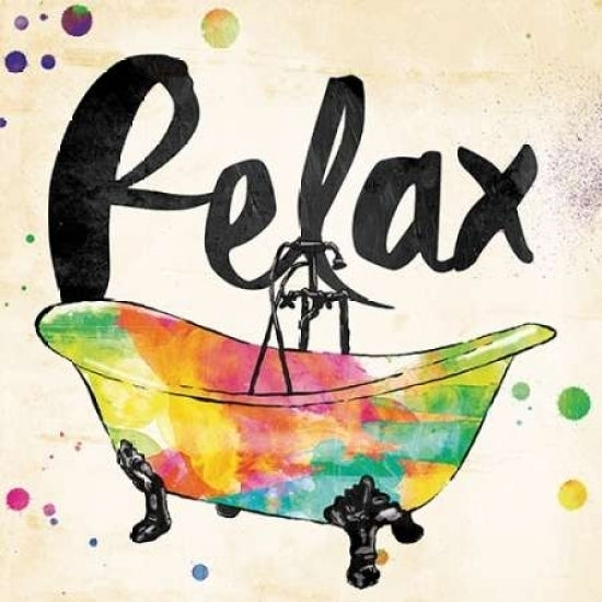 Relax Colorful Bath Poster Print by Jace Grey-VARPDXJGSQ565B2 Image 2