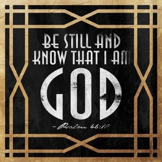 Gold Psalm Poster Print by Jace Grey-VARPDXJGSQ707B Image 1