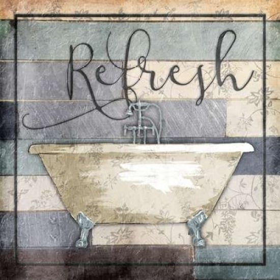 Refreshed Wooden Bath Poster Print by Jace Grey-VARPDXJGSQ726A Image 2