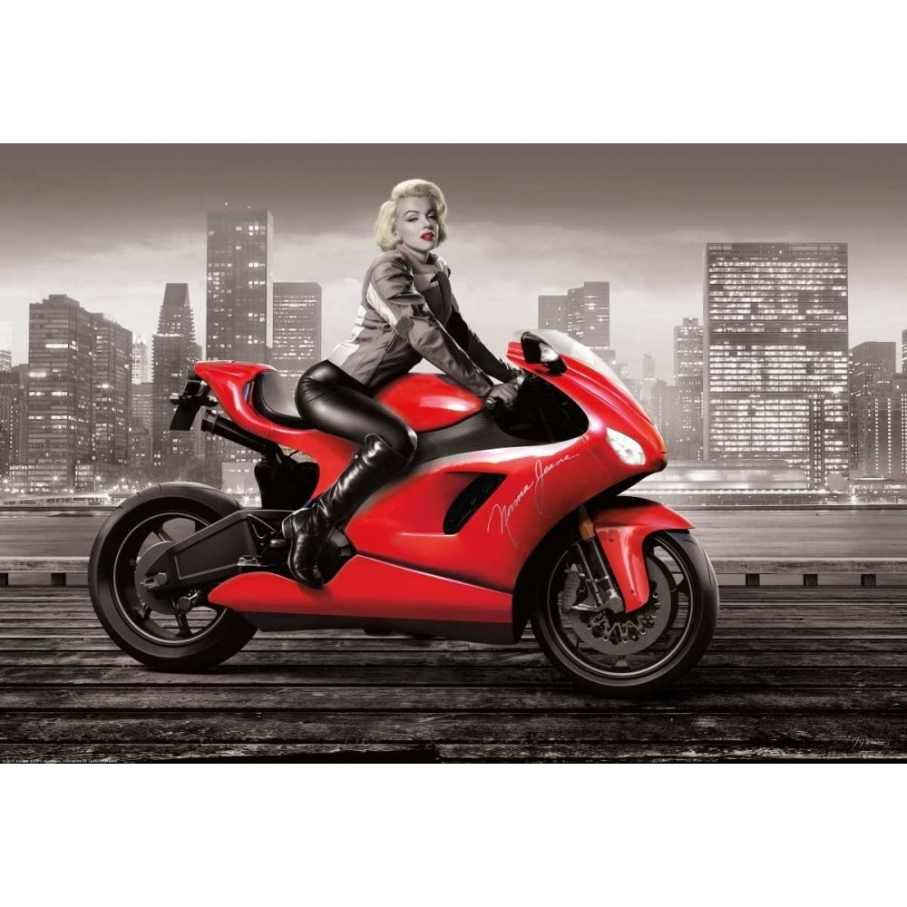 Marilyns Ride Poster Print by JJ Brando-VARPDXJJ36BWRD Image 2