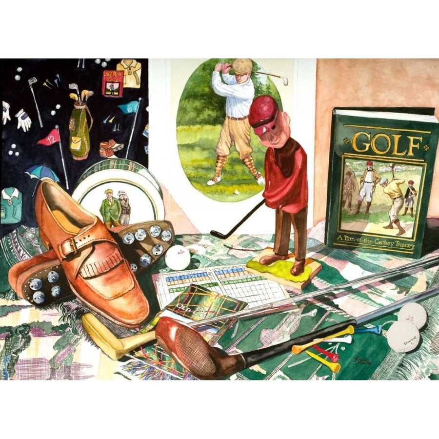 Tee Time Poster Print by Judy Koenig-VARPDXJKG111120DG Image 1