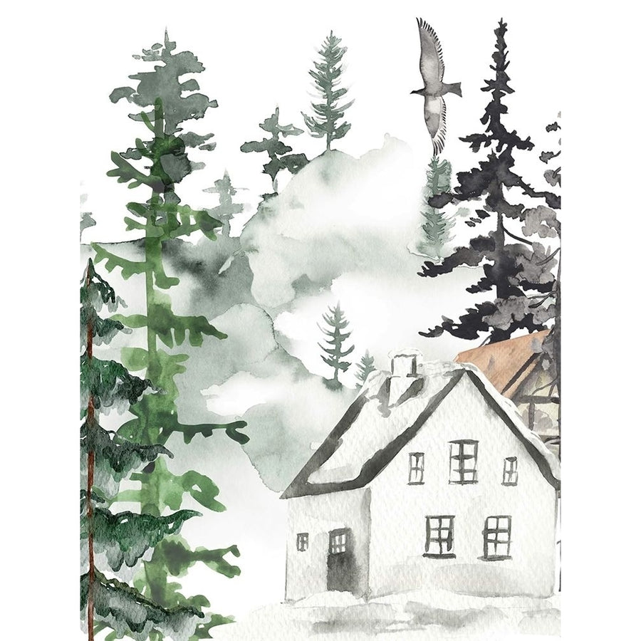 Snow Home Poster Print - Jesse Keith-VARPDXJKRC039B Image 1