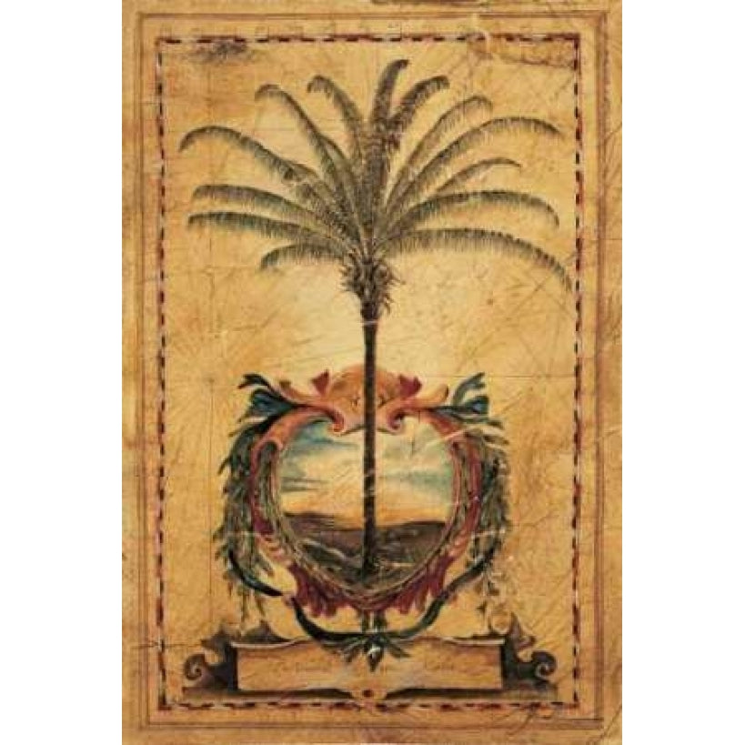 Sunset Palm Poster Print by Liz Jardine-VARPDXJLP342 Image 1