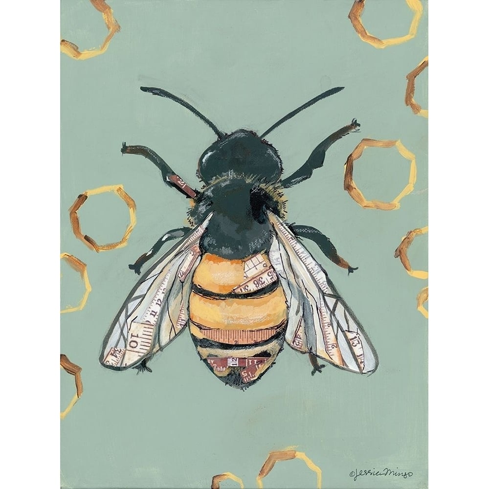 Bee Poster Print by Jessica Mingo-VARPDXJM168 Image 1