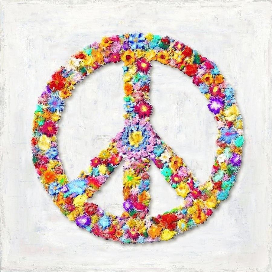 Peace Sign Poster Print by Jamie MacDowell-VARPDXJMD115064 Image 1