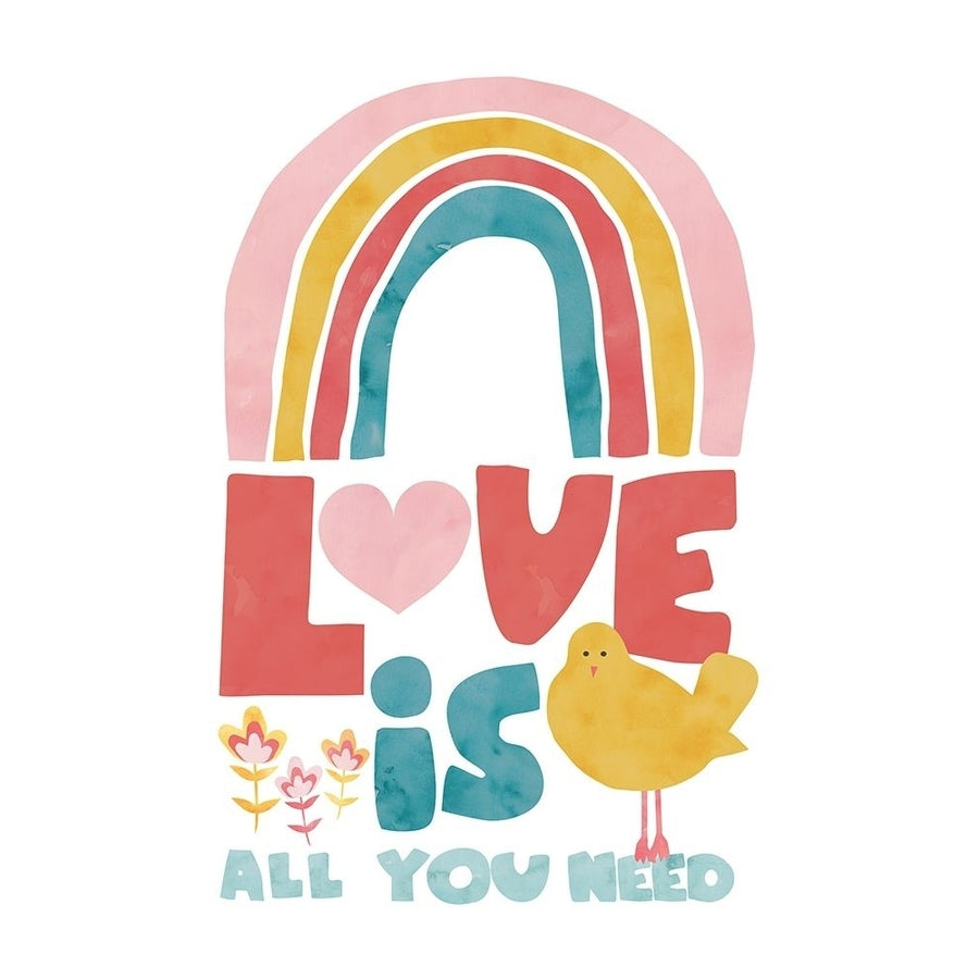 LoveIsAllYouNeed Poster Print by Jennifer McCully-VARPDXJMDRC006B Image 1