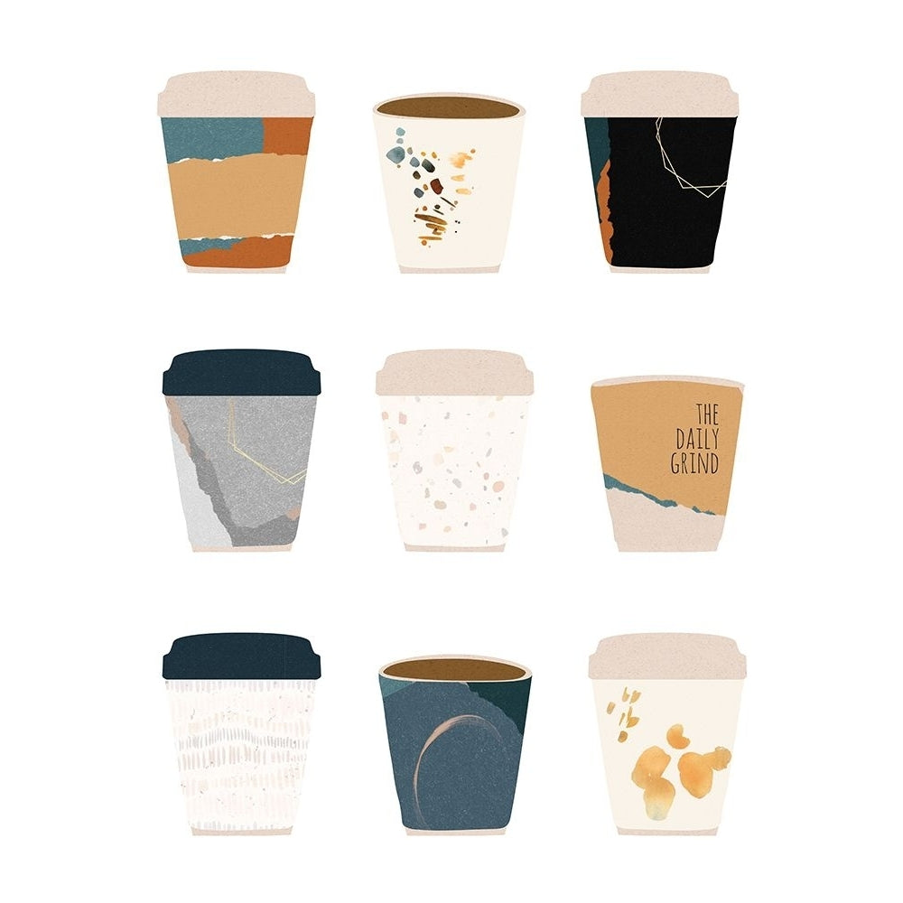 To Go Coffee Cup Variety Poster Print - Jennifer McCully-VARPDXJMDRC046A Image 1