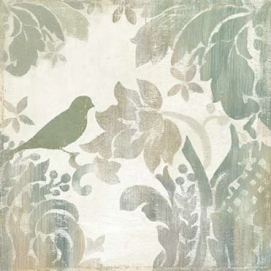 Damask Bird I Poster Print by Asia Jensen-VARPDXJN007A Image 1