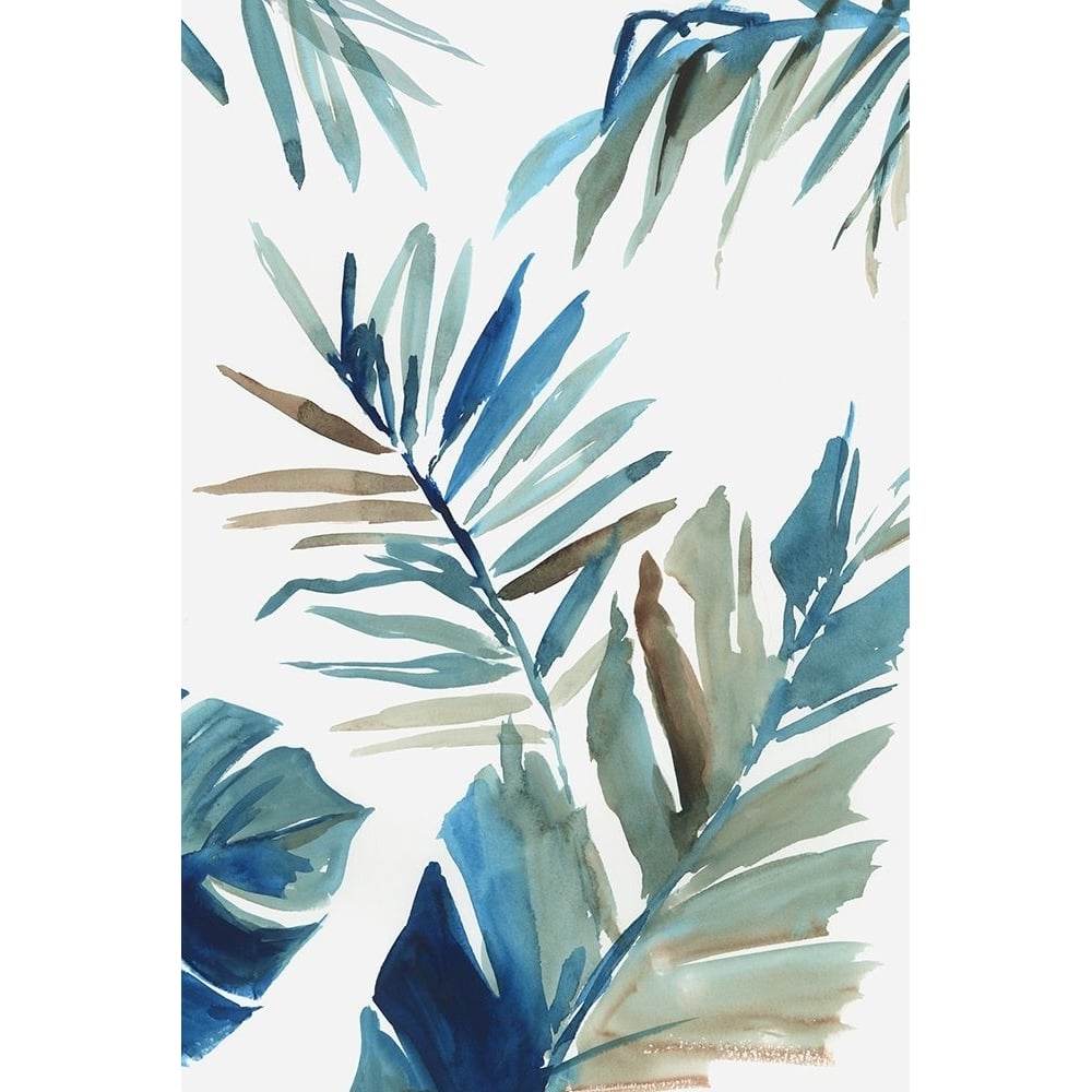 Blue Tropical Heat I Poster Print - Asia Jensen-VARPDXJN706A Image 1