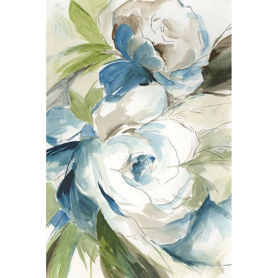 Blue Roses I Poster Print - Asia Jensen-VARPDXJN781A Image 1