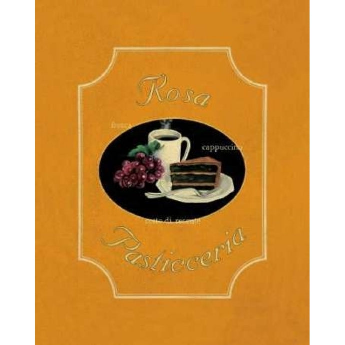 Rosa Pasticceria Poster Print by Catherine Jones-VARPDXJNE027 Image 1