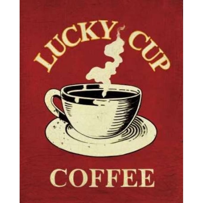 Lucky Cup Poster Print by Catherine Jones-VARPDXJNE034 Image 1