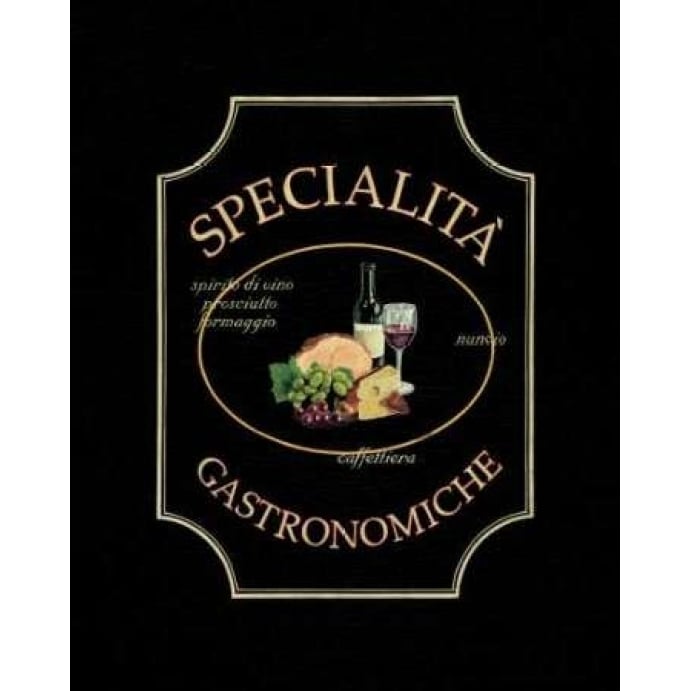 Specialita Gastronomiche Poster Print by Catherine Jones-VARPDXJNE028 Image 2