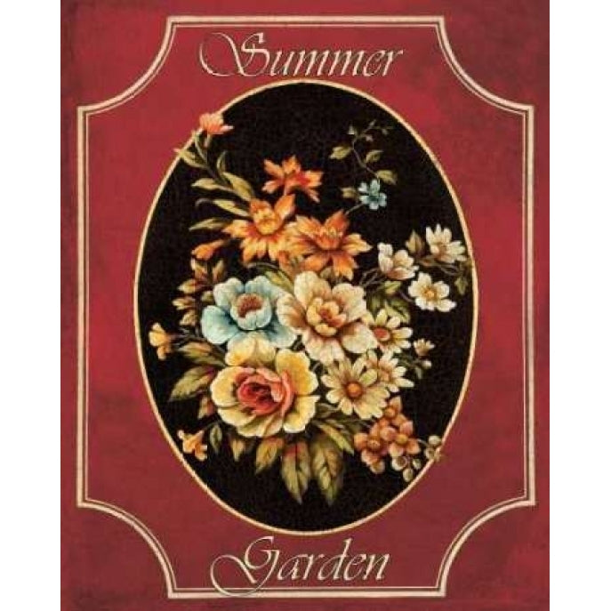 Summer Garden Poster Print by Catherine Jones-VARPDXJNE070 Image 2