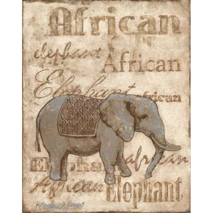 African Poster Print by Catherine Jones-VARPDXJNE080 Image 2