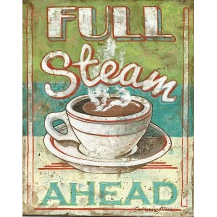 Full Steam Poster Print by Catherine Jones-VARPDXJNE092 Image 1