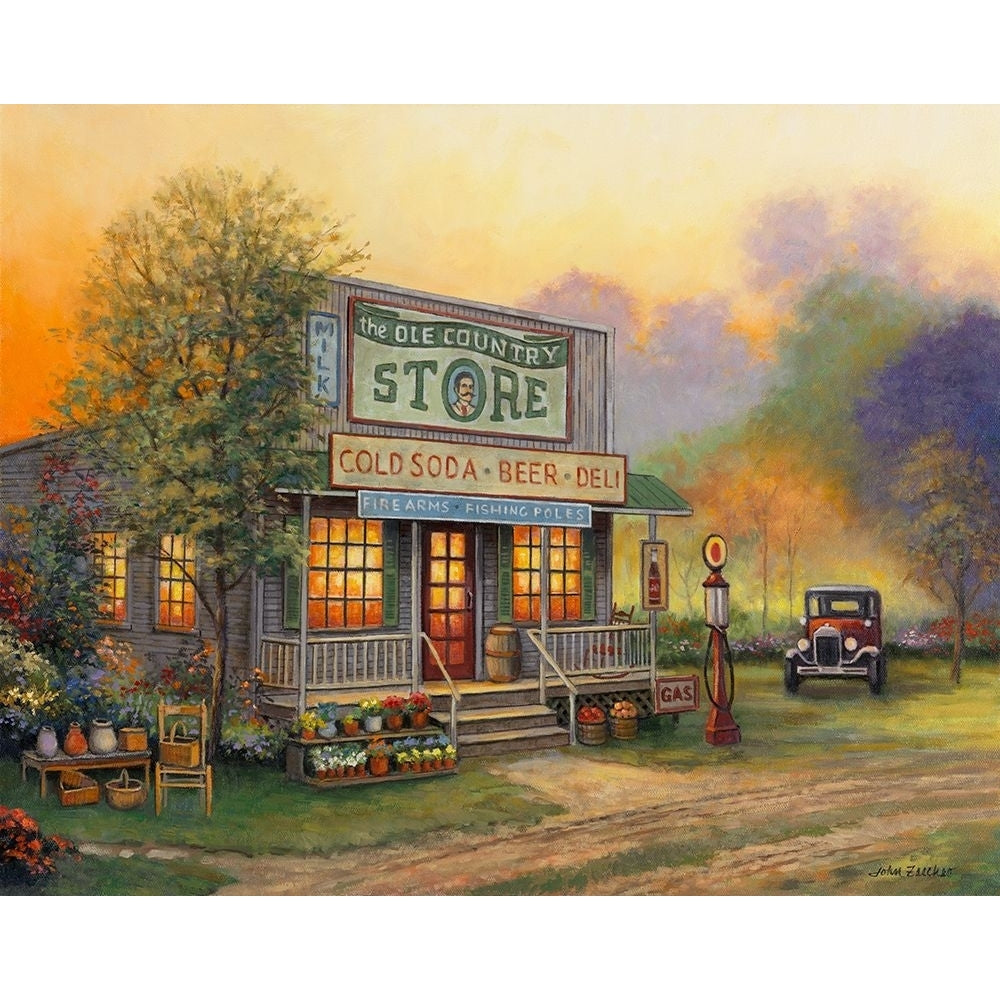 Old Country Store Poster Print - John Zaccheo-VARPDXJOHZAC144147 Image 1