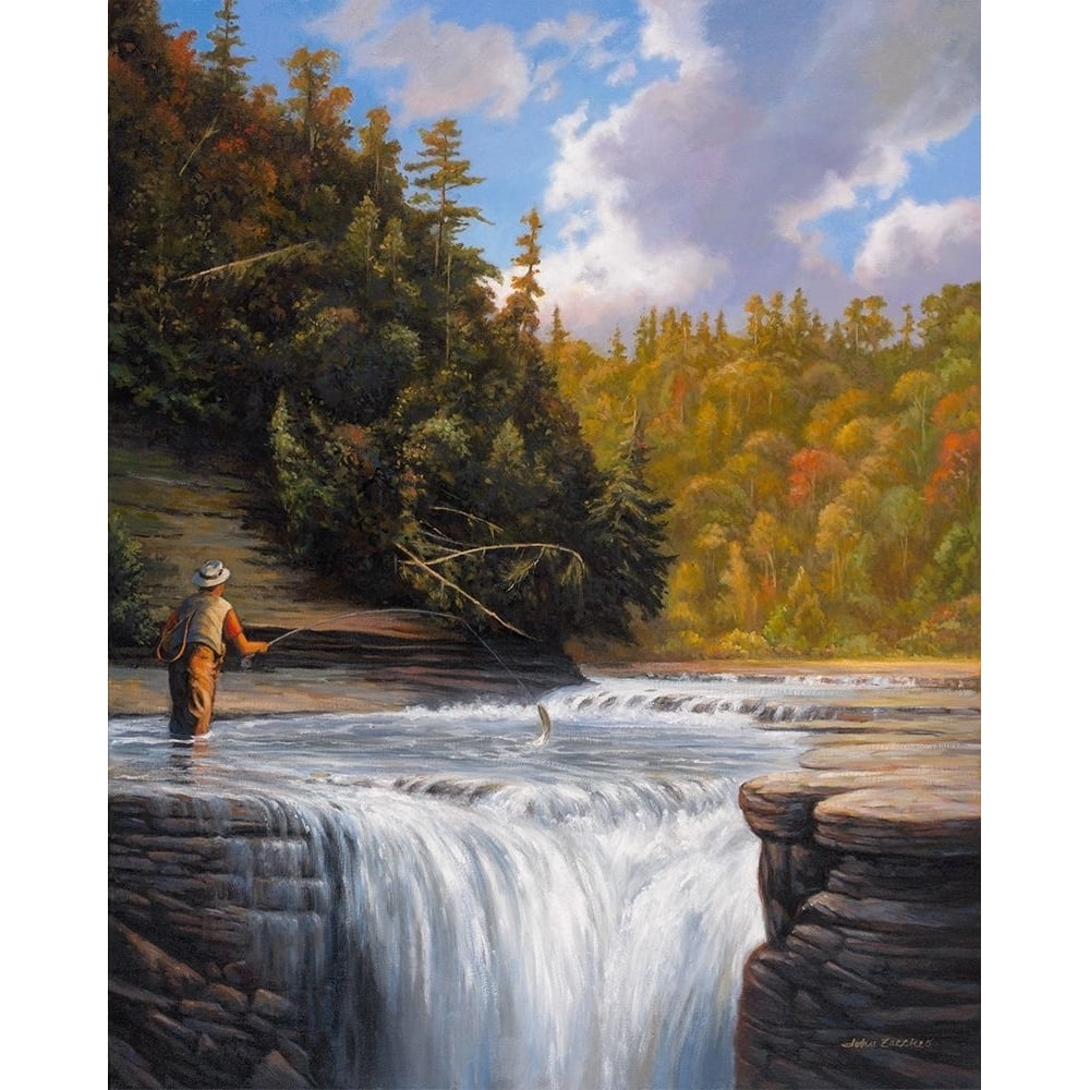 Fishing Poster Print - John Zaccheo-VARPDXJOHZAC89604 Image 1