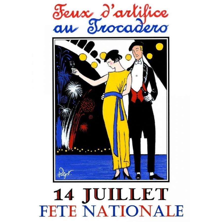 Feux d artifice Poster Print by Jean-Pierre Got-VARPDXJPG111204DG Image 1