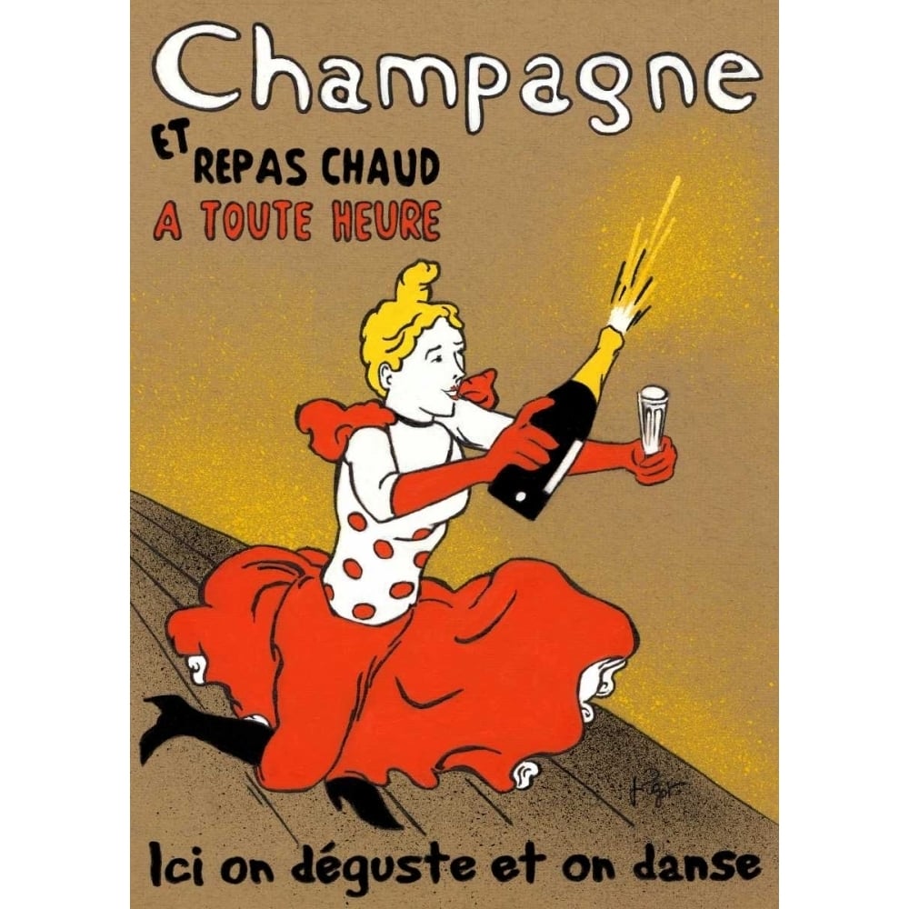 Hommage a Lautrec Poster Print by Jean-Pierre Got-VARPDXJPG111219DG Image 1