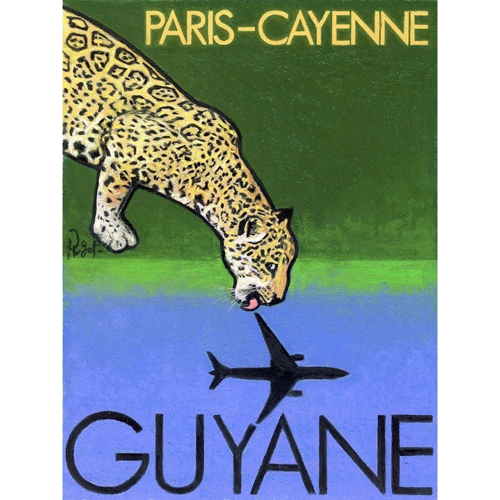 Paris-Cayenne Guyane Poster Print - Jean Pierre Got-VARPDXJPG118273 Image 1