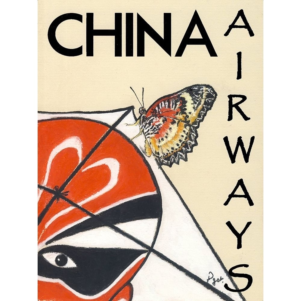 China Airways Poster Print - Jean Pierre Got-VARPDXJPG118259 Image 1