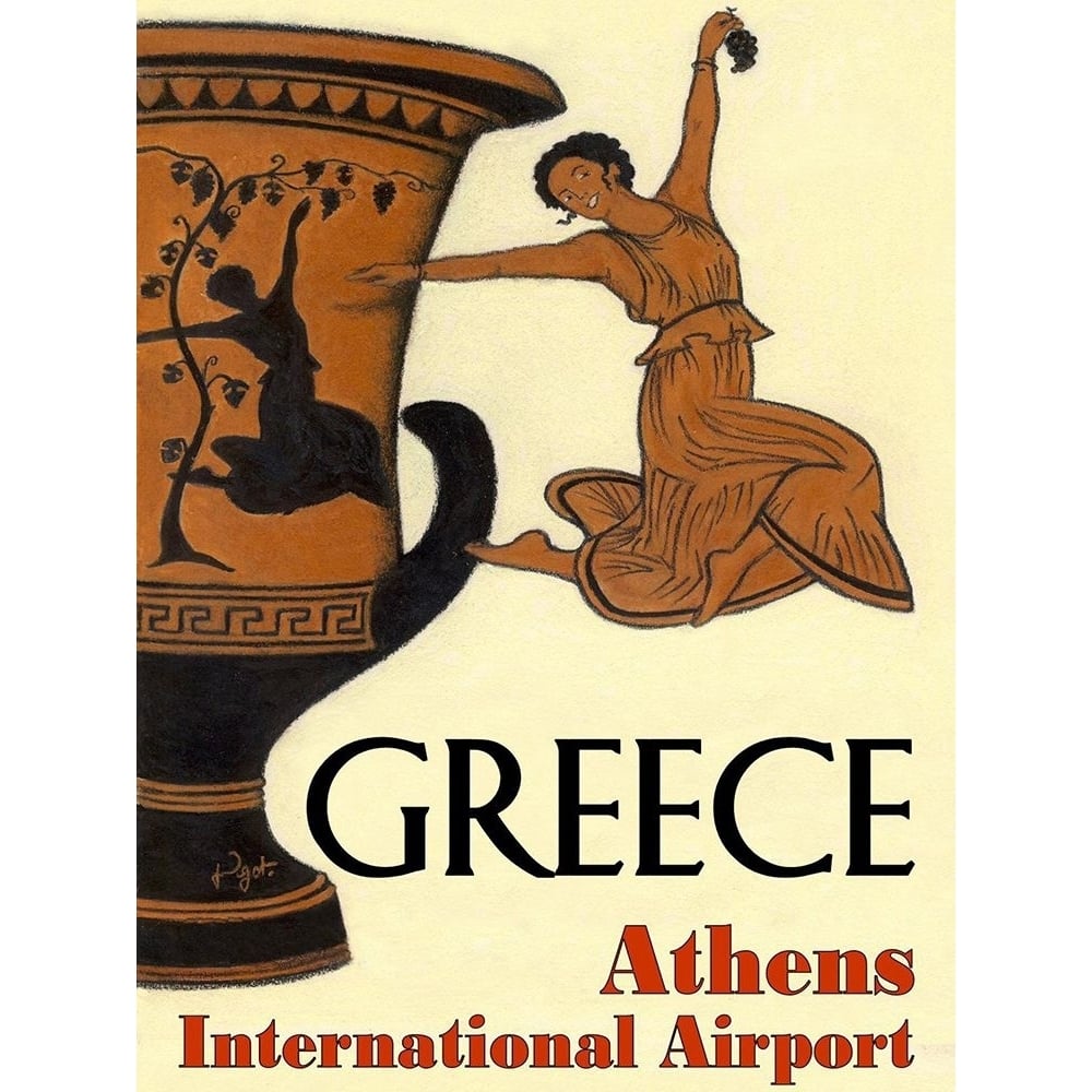 Greece Athens Airport Poster Print - Jean Pierre Got-VARPDXJPG118268 Image 1