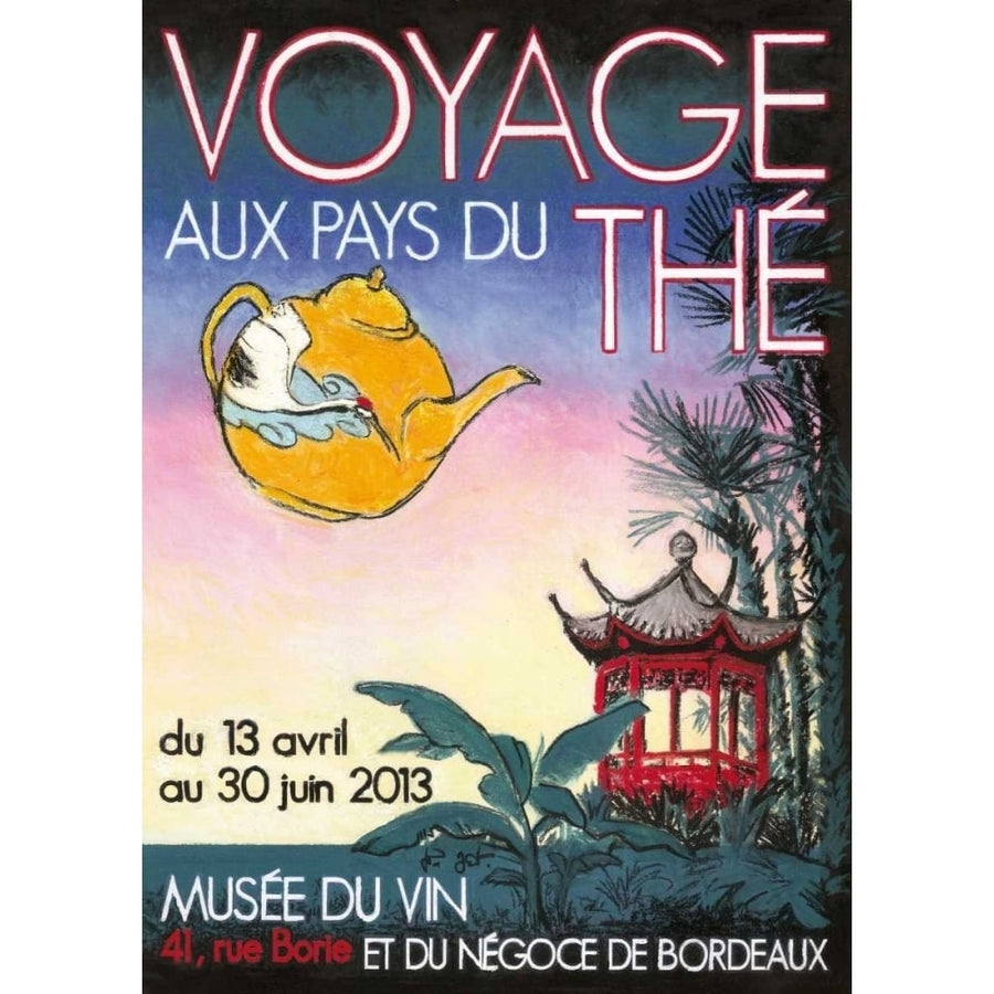 Voyage aux pays des thes Poster Print by Jean-Pierre Got-VARPDXJPG111225DG Image 1