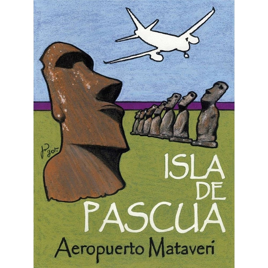 Isla de Pascua Poster Print - Jean Pierre Got-VARPDXJPG118271 Image 1