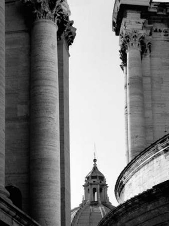 Vatican Dome and Column Poster Print by Jace Grey-VARPDXJPIRC033A Image 1