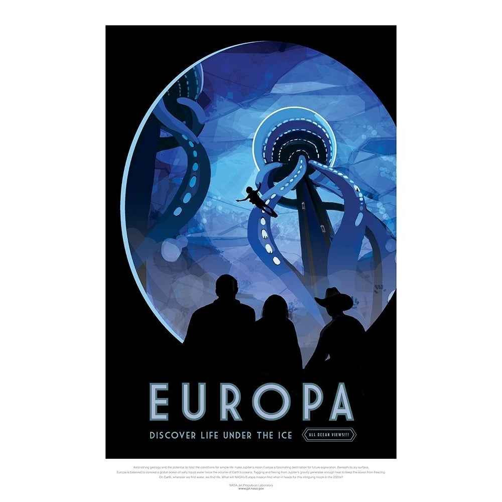 Europa-Discover Life Under The Poster Print by JPL JPL-VARPDXJPL113657 Image 1