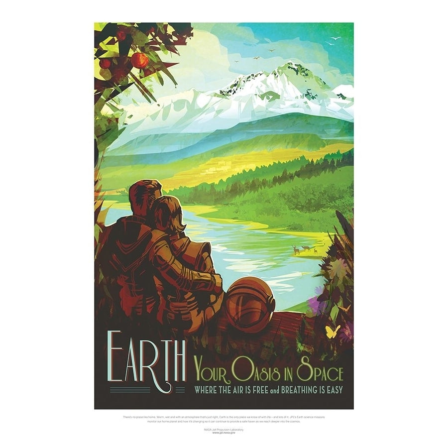 Earth- Your Oasis In Space Poster Print by JPL JPL-VARPDXJPL113655 Image 1