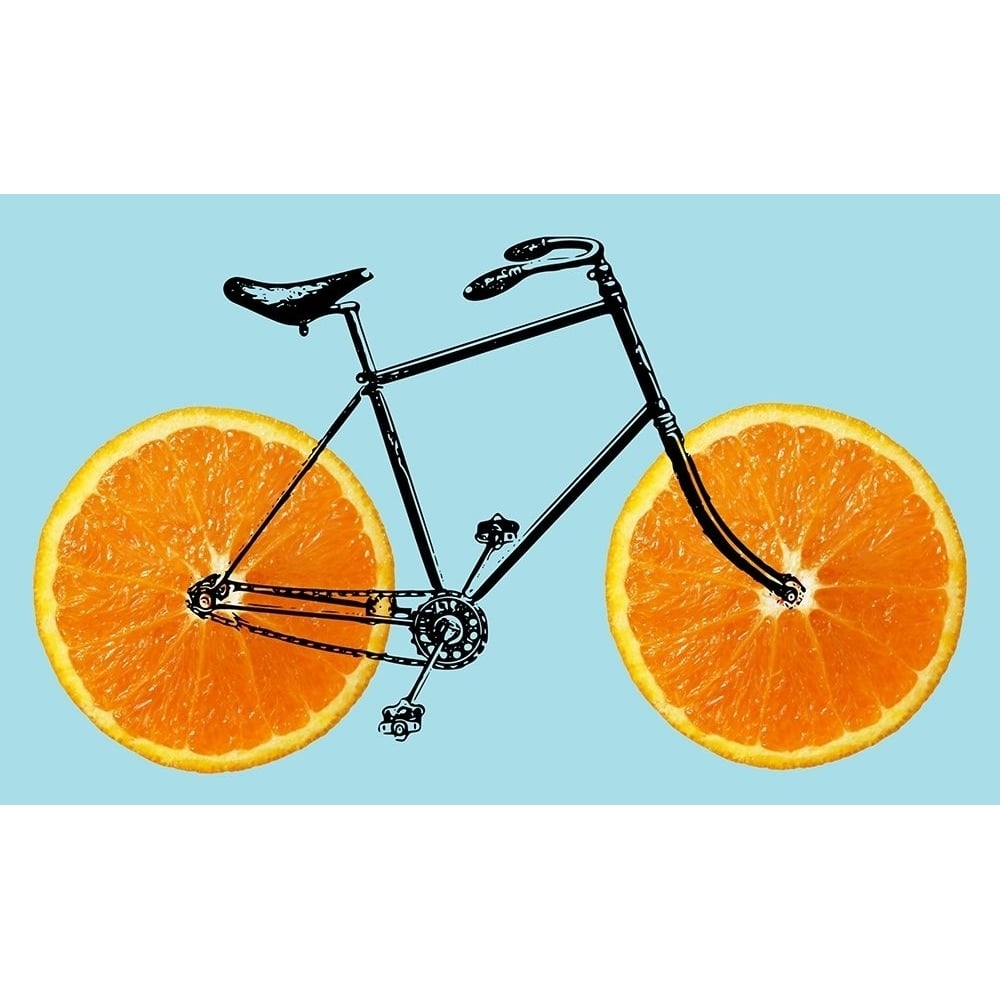 Orange Wheel 1 Poster Print by Jamie Phillip-VARPDXJPW38A Image 1