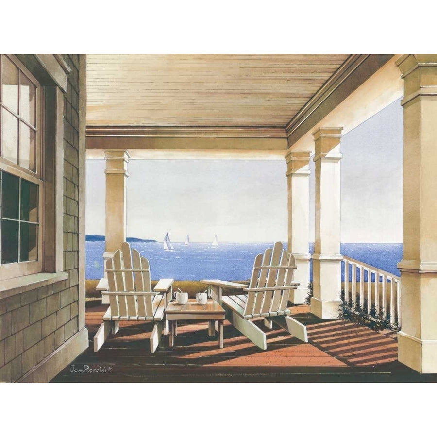 Veranda View Poster Print by John Rossini-VARPDXJR331 Image 1