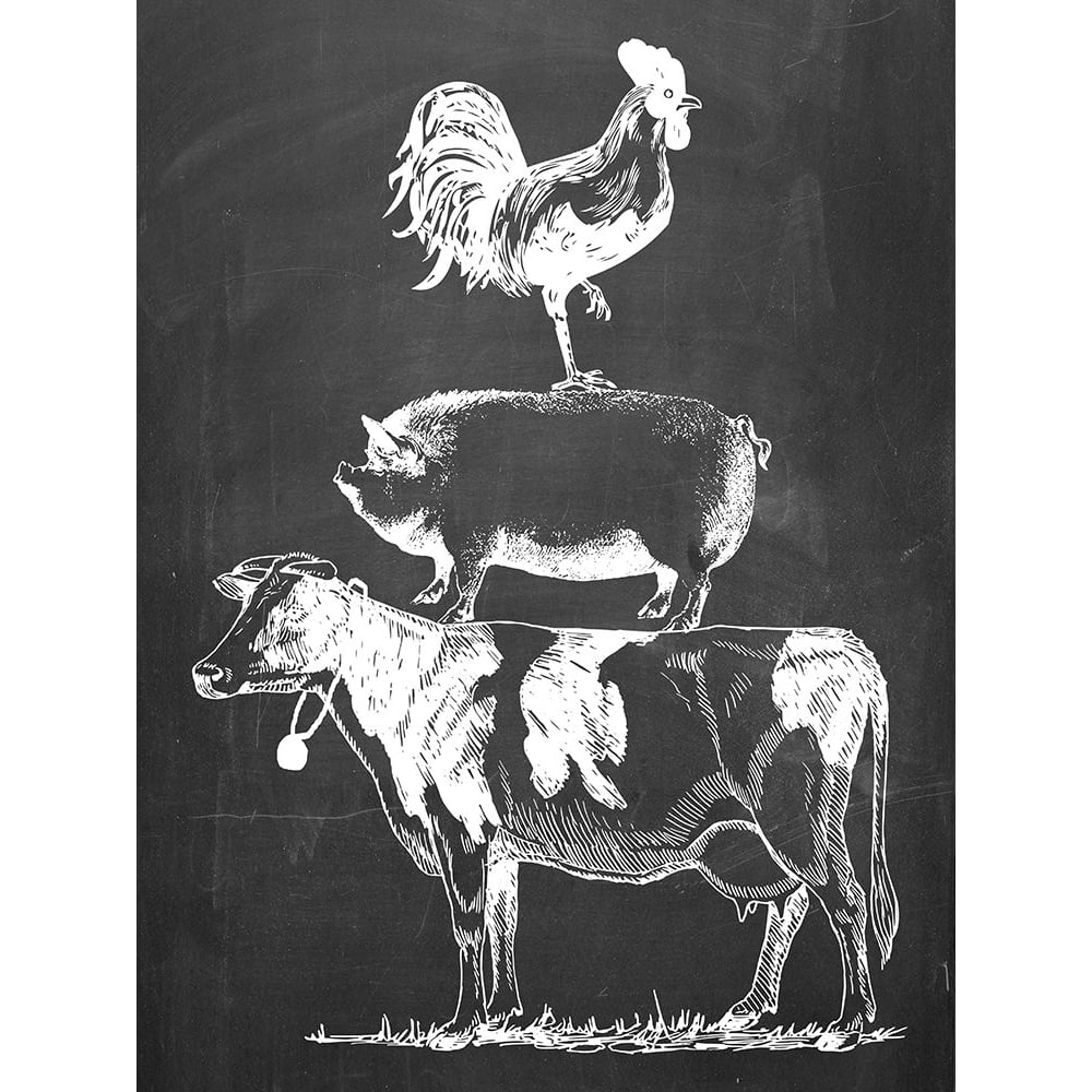 Farm Animals Poster Print by Jamie Phillip-VARPDXJRV103A Image 1