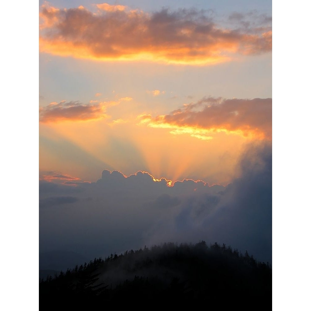 Smoky Mountain Sunset Poster Print by James West-VARPDXJS019A Image 1