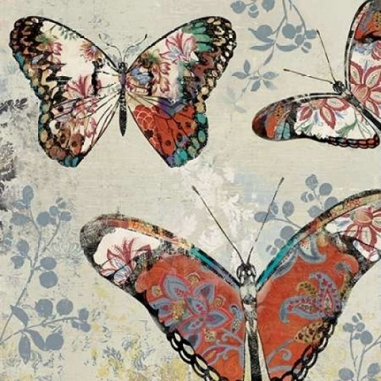 Patterned Butterflies II Poster Print by Asia Jensen-VARPDXJSN17 Image 1