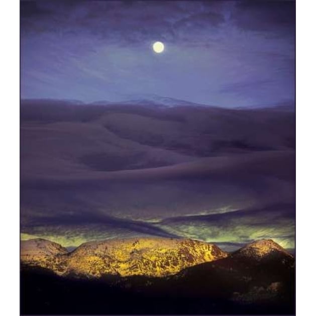 Montana Moon Rise Poster Print by John Stalowy-VARPDXJSP1016 Image 1